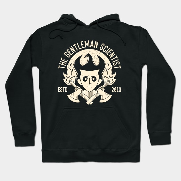 The Gentleman Scientist Emblem Hoodie by Lagelantee